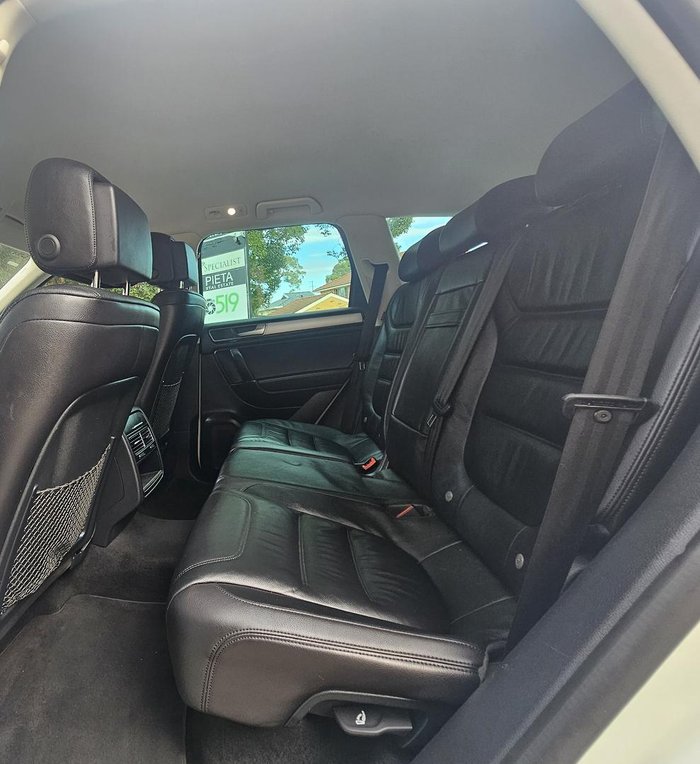 2017 Volkswagen Touareg 150TDI Element 7P MY18 Four Wheel Drive Pure White