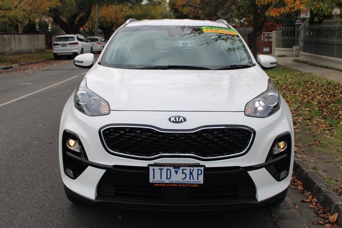 2021 Kia Sportage S QL MY21 Clear White