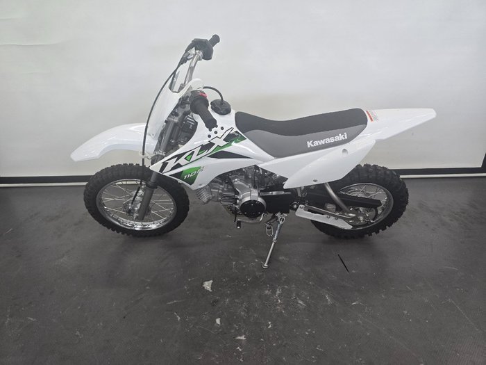 2026 Kawasaki 2026 Kawasaki 110CC KLX110R Minibike White