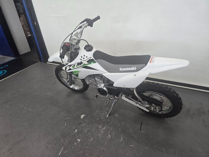 2026 Kawasaki 2026 Kawasaki 110CC KLX110R Minibike White