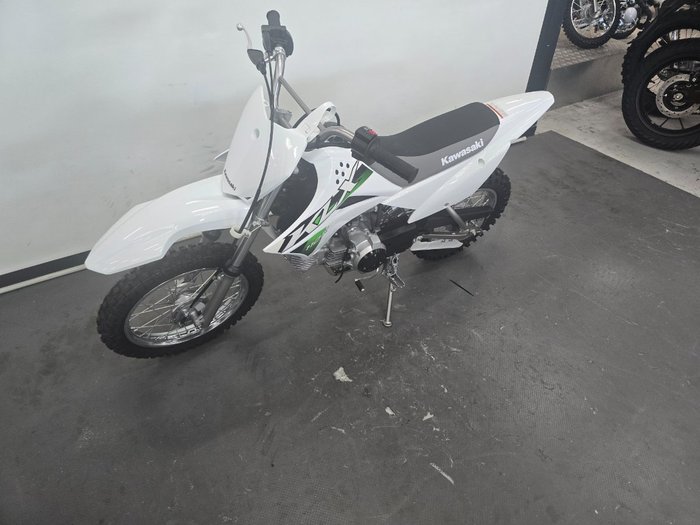 2026 Kawasaki 2026 Kawasaki 110CC KLX110R Minibike White