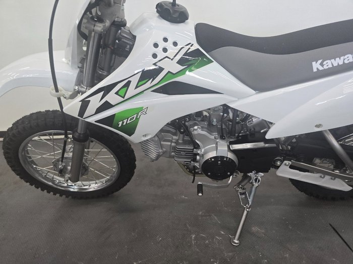 2026 Kawasaki 2026 Kawasaki 110CC KLX110R Minibike White