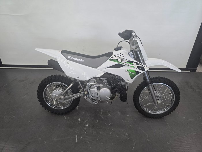 2026 Kawasaki 2026 Kawasaki 110CC KLX110R Minibike White