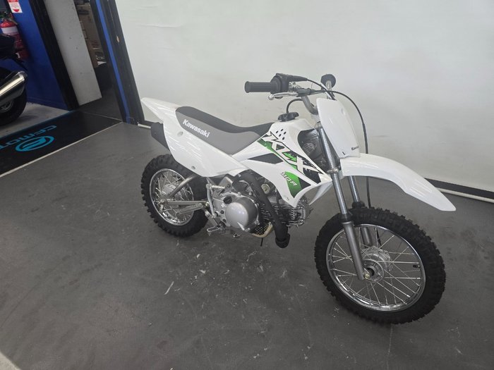 2026 Kawasaki 2026 Kawasaki 110CC KLX110R Minibike White