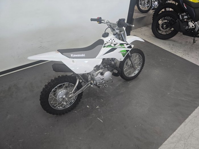 2026 Kawasaki 2026 Kawasaki 110CC KLX110R Minibike White