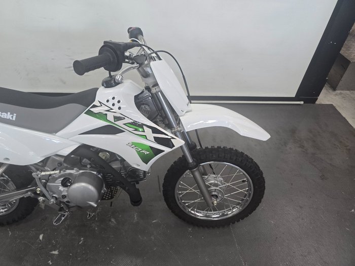 2026 Kawasaki 2026 Kawasaki 110CC KLX110R Minibike White