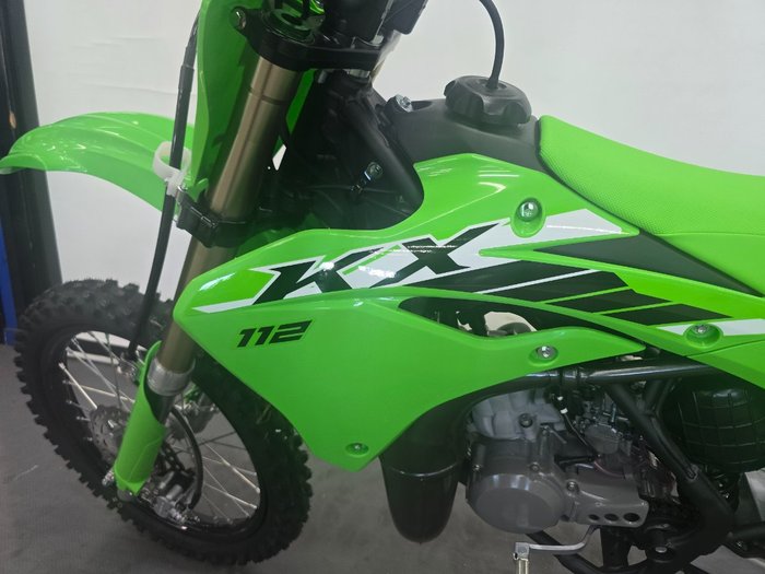 2025 Kawasaki 2025 Kawasaki 112CC KX112 Motocross Green