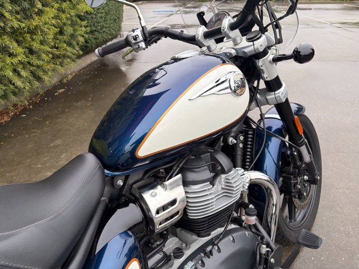 2023 Royal Enfield SUPER METEOR 650 INTERSTELLA CELESTIAL BLUE