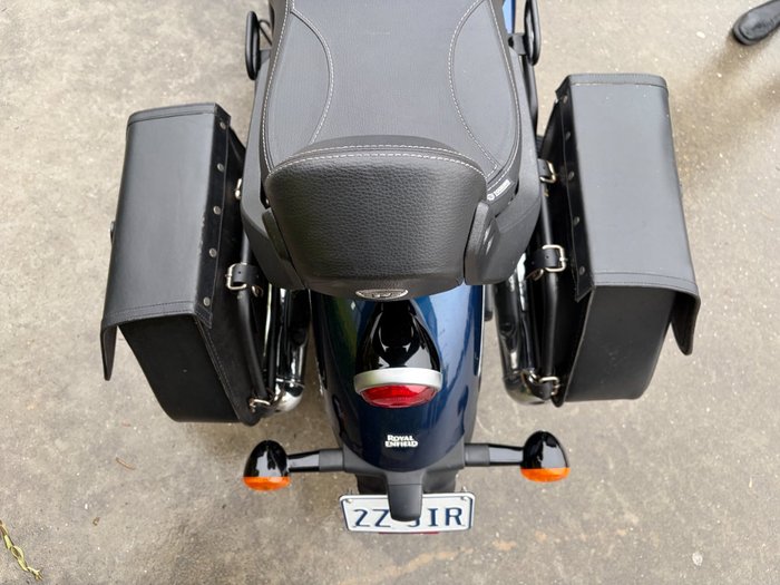 2023 Royal Enfield SUPER METEOR 650 INTERSTELLA CELESTIAL BLUE