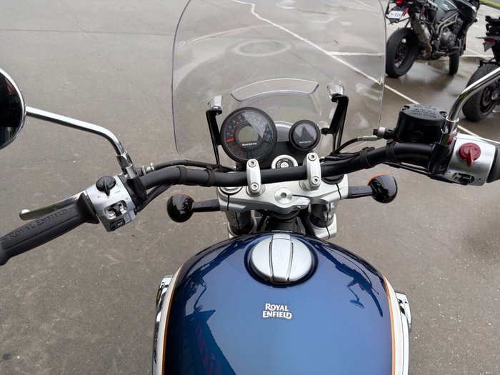 2023 Royal Enfield SUPER METEOR 650 INTERSTELLA CELESTIAL BLUE