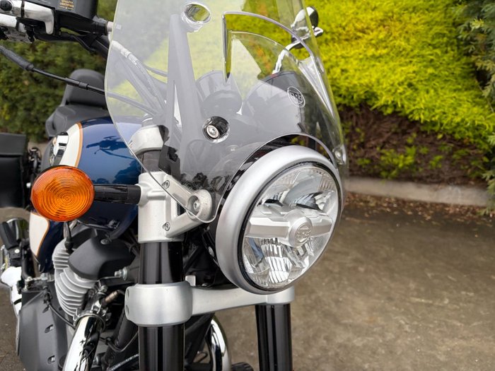 2023 Royal Enfield SUPER METEOR 650 INTERSTELLA CELESTIAL BLUE