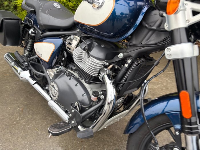 2023 Royal Enfield SUPER METEOR 650 INTERSTELLA CELESTIAL BLUE