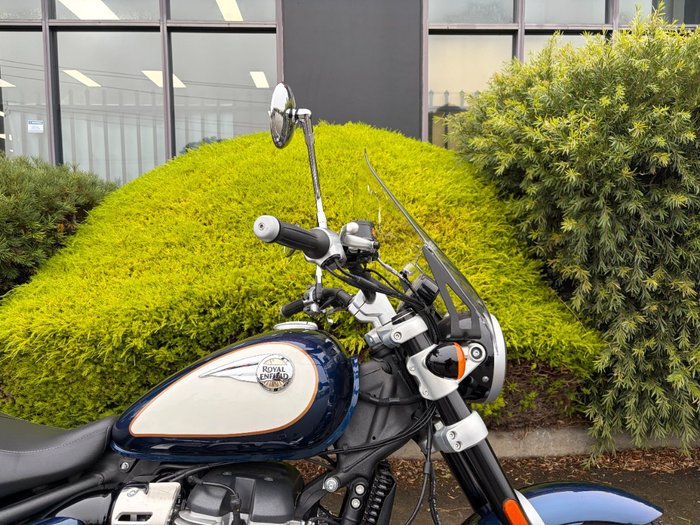 2023 Royal Enfield SUPER METEOR 650 INTERSTELLA CELESTIAL BLUE