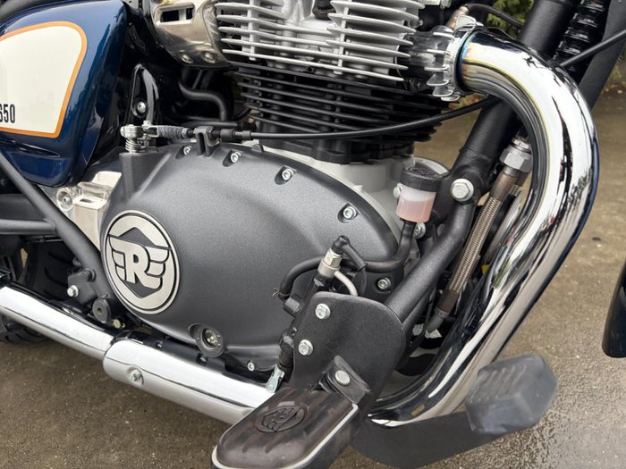 2023 Royal Enfield SUPER METEOR 650 INTERSTELLA CELESTIAL BLUE
