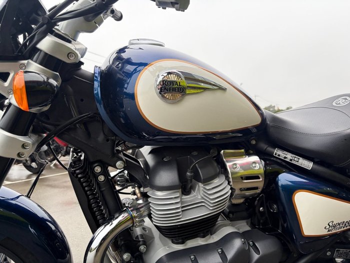 2023 Royal Enfield SUPER METEOR 650 INTERSTELLA CELESTIAL BLUE