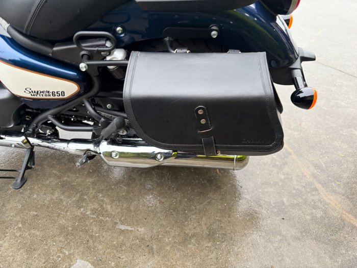 2023 Royal Enfield SUPER METEOR 650 INTERSTELLA CELESTIAL BLUE