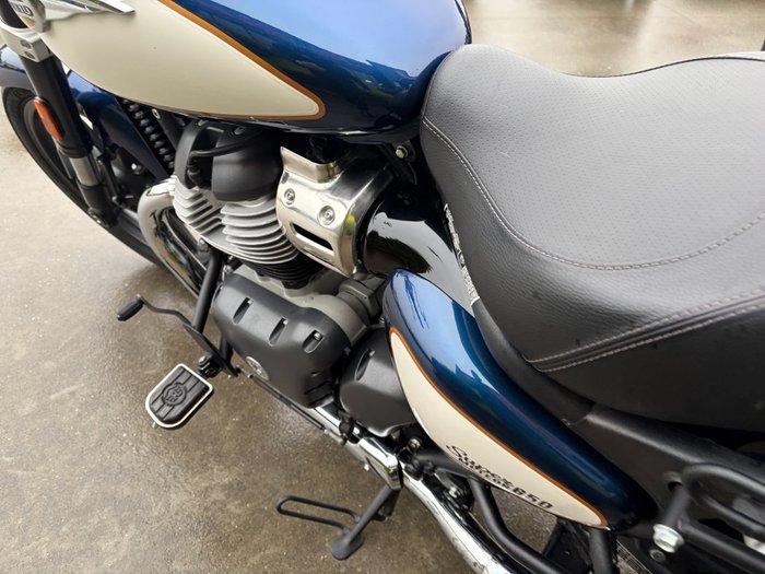 2023 Royal Enfield SUPER METEOR 650 INTERSTELLA CELESTIAL BLUE