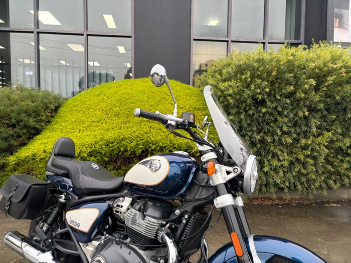 2023 Royal Enfield SUPER METEOR 650 INTERSTELLA CELESTIAL BLUE
