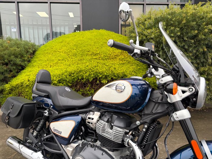 2023 Royal Enfield SUPER METEOR 650 INTERSTELLA CELESTIAL BLUE