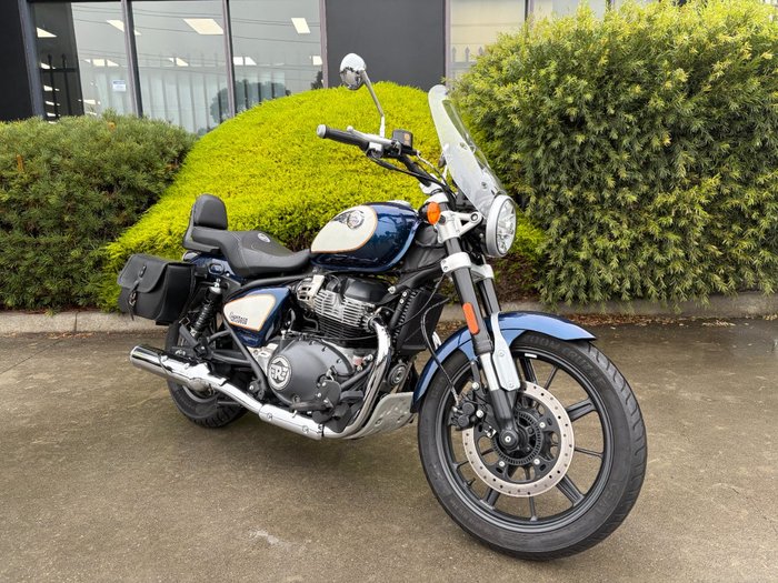 2023 Royal Enfield SUPER METEOR 650 INTERSTELLA CELESTIAL BLUE