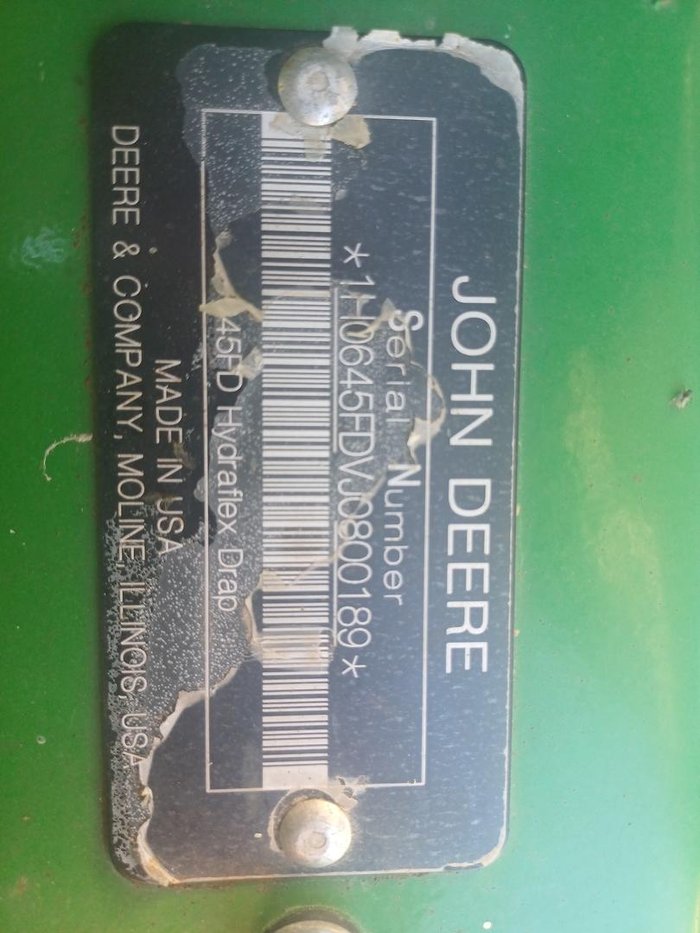 2018 John Deere 645Fd
