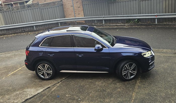2017 Audi Q5 TDI sport FY MY18 4X4 On Demand Navarra Blue