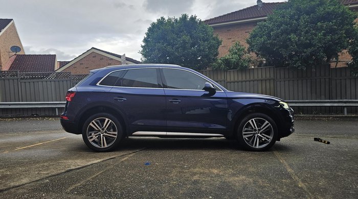 2017 Audi Q5 TDI sport FY MY18 4X4 On Demand Navarra Blue