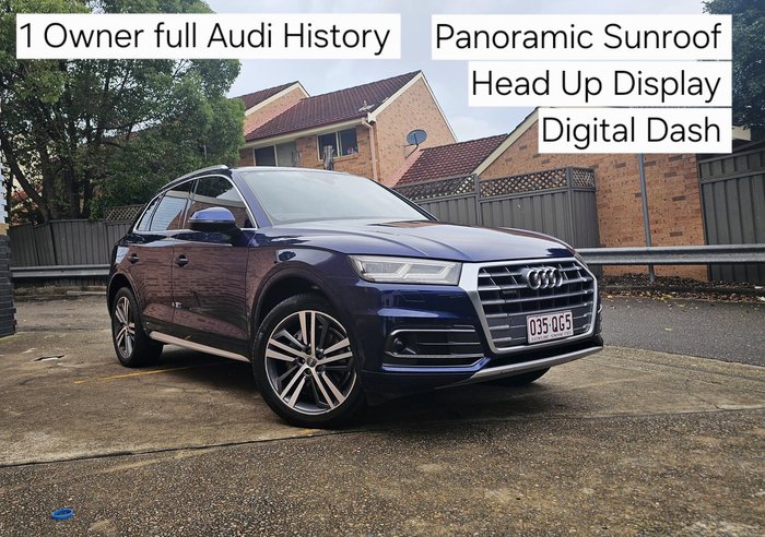 2017 Audi Q5 TDI sport FY MY18 4X4 On Demand Navarra Blue
