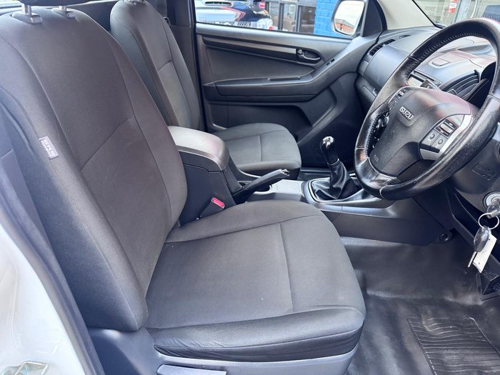 2018 Isuzu D-MAX SX MY18 4x2 Splash White