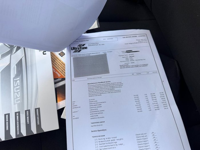 2018 Isuzu D-MAX SX MY18 4x2 Splash White
