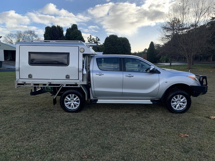 2013 Mazda BT-50 XT UP 4X4 Dual Range Highlight Silver