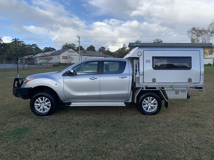 2013 Mazda BT-50 XT UP 4X4 Dual Range Highlight Silver