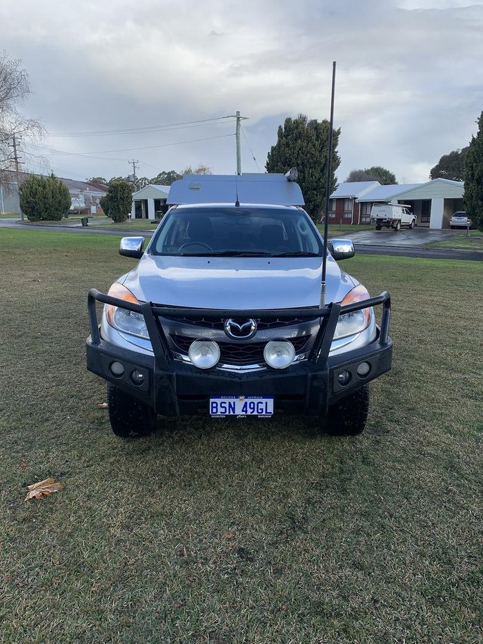 2013 Mazda BT-50 XT UP 4X4 Dual Range Highlight Silver