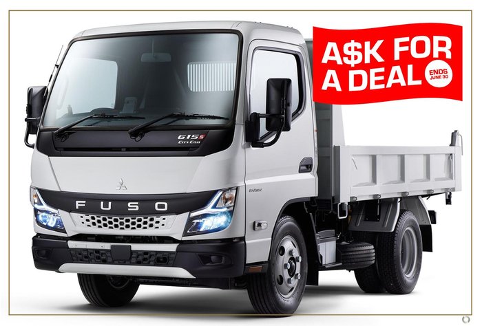 2026 Fuso Canter 615 Tipper White