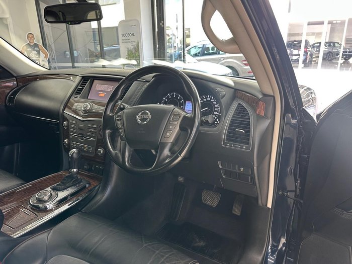 2020 Nissan Patrol Ti Y62 Series 5 MY20 4X4 Dual Range Hermosa Blue