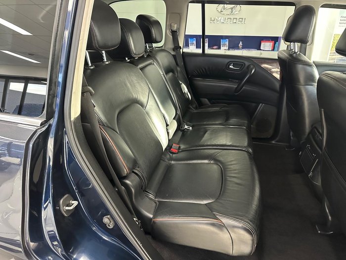 2020 Nissan Patrol Ti Y62 Series 5 MY20 4X4 Dual Range Hermosa Blue