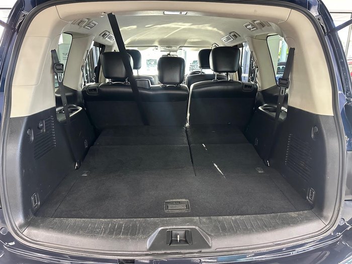 2020 Nissan Patrol Ti Y62 Series 5 MY20 4X4 Dual Range Hermosa Blue