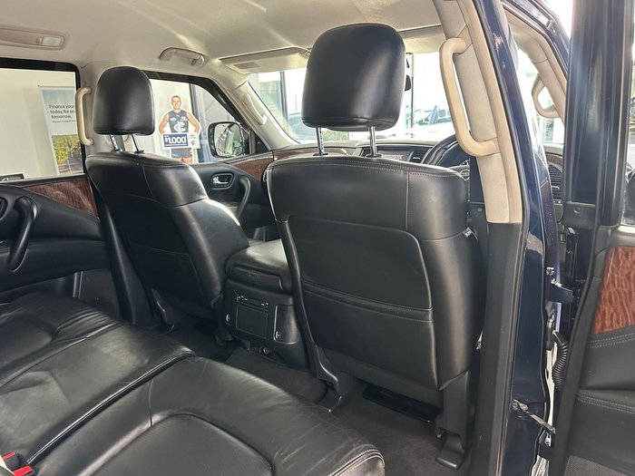 2020 Nissan Patrol Ti Y62 Series 5 MY20 4X4 Dual Range Hermosa Blue