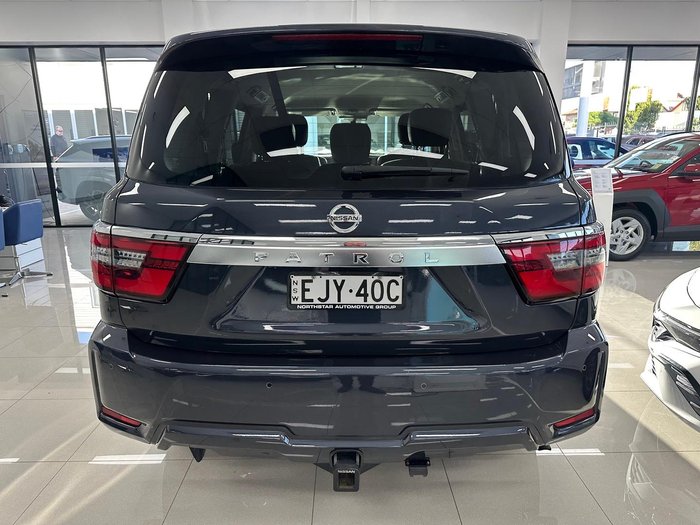 2020 Nissan Patrol Ti Y62 Series 5 MY20 4X4 Dual Range Hermosa Blue