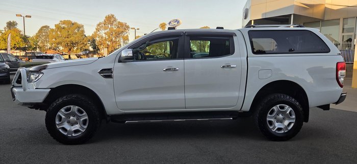 2017 Ford Ranger XLT PX MkII 4X4 Dual Range Frozen White