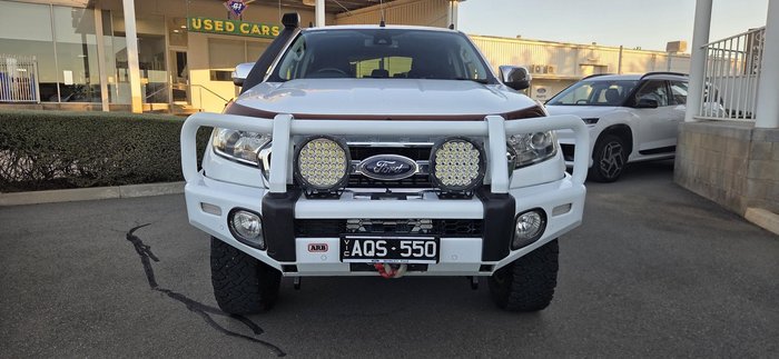 2017 Ford Ranger XLT PX MkII 4X4 Dual Range Frozen White