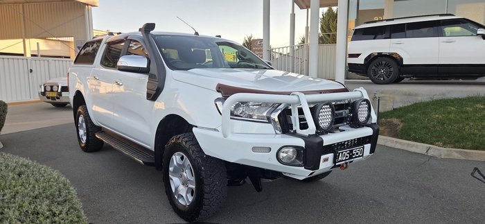 2017 Ford Ranger XLT PX MkII 4X4 Dual Range Frozen White
