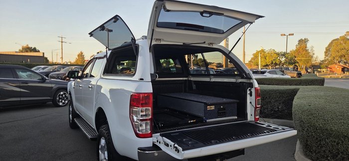 2017 Ford Ranger XLT PX MkII 4X4 Dual Range Frozen White