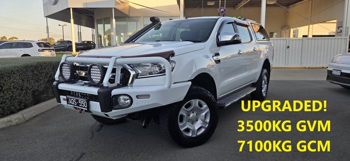 2017 Ford Ranger XLT PX MkII 4X4 Dual Range Frozen White