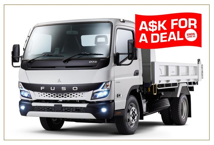 2026 Fuso Canter 815 Tipper White