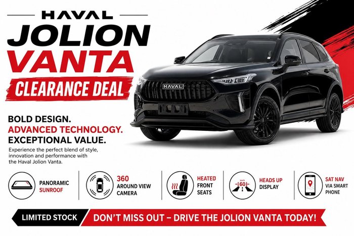 2025 GWM Haval Jolion Vanta