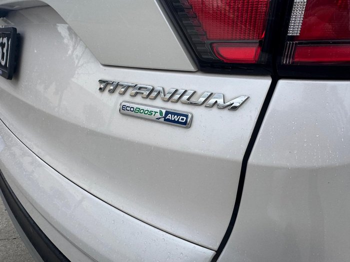2017 Ford Escape Titanium ZG AWD White
