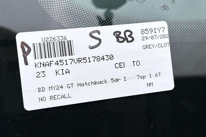 2023 Kia Cerato GT