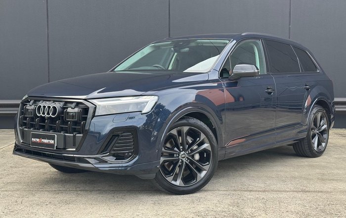 2025 Audi Q7 45 TDI 4M MY25 Four Wheel Drive Waitomo Blue