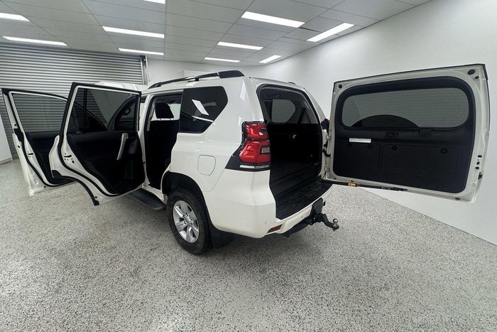 2021 Toyota Landcruiser Prado GXL GDJ150R 4X4 Dual Range White